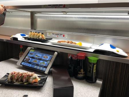 Sakana Grill Restaurant with Automated Delivery System